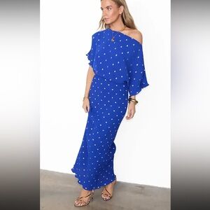 Never Fully Dressed Blue Maxi Dress